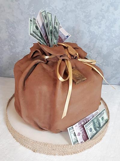 Money Bag - Cake by Alyona Kryachko