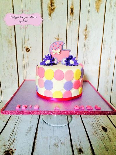 It's a Girl ... - Cake by Delight for your Palate by Suri