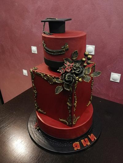 Graduation cake  - Cake by My Magic Cakes 