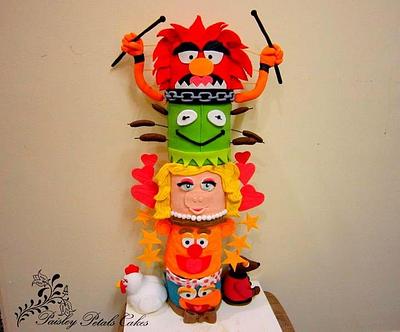 Threadcakes Muppets Totempole - Cake by Paisley Petals Cakes