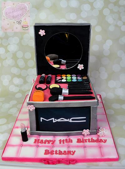 MAC make up cake - Cake by Emmazing Bakes
