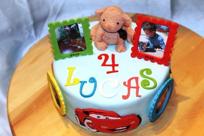 tarta de cumpleaños infantil, Birthday cake for baby - Cake by Machus sweetmeats