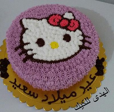 كيكة هلو كيتي - Cake by Alhudacake 