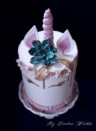  Unicorn Drip Cake  - Cake by carolina Wachter