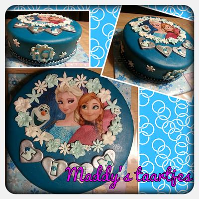 Frozen - Cake by maddy van pelt