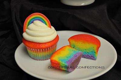 Rainbow Cupcakes - Cake by Jessica