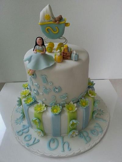 Baby Shower Cake - Cake by happybaking