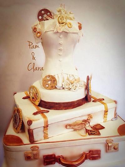 Steampunk Wedding Cake - Cake by Clara Calabretto