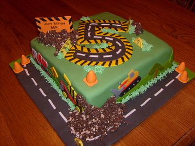 Construction - Cake by Pamela