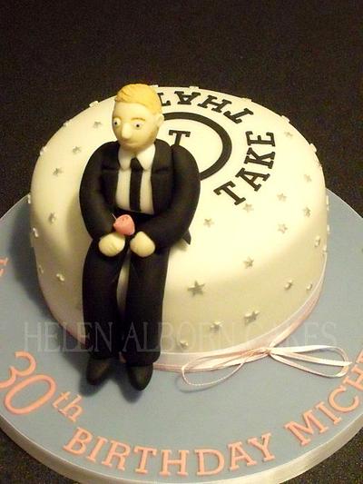 "Take That" Birthday cake  - Cake by Helen Alborn  