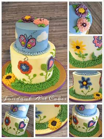 100% Buttercream Cake - Cake by Art for Cakes by Andy