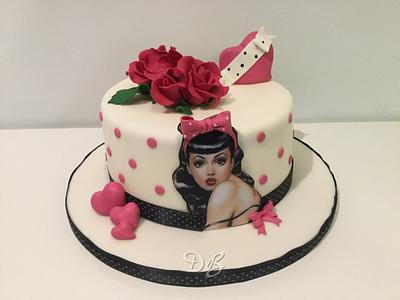Pin up cake - Cake by Donatella Bussacchetti