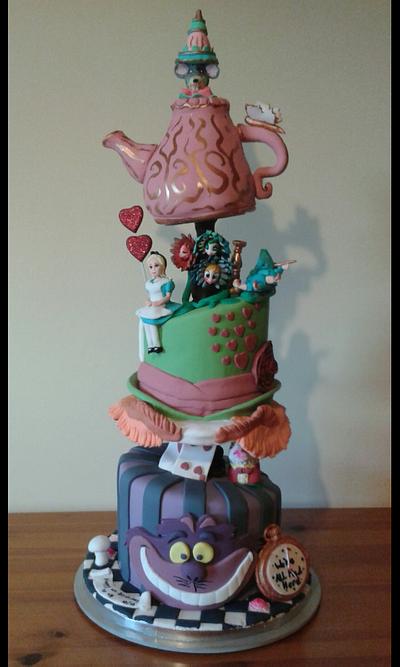 Alice in wonderland - Cake by Cake Towers