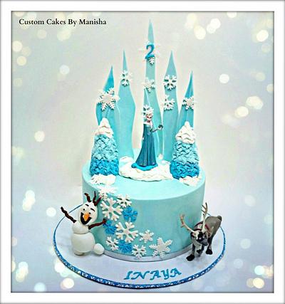 Frozen Cakes - Cake by Custom Cakes By Manisha