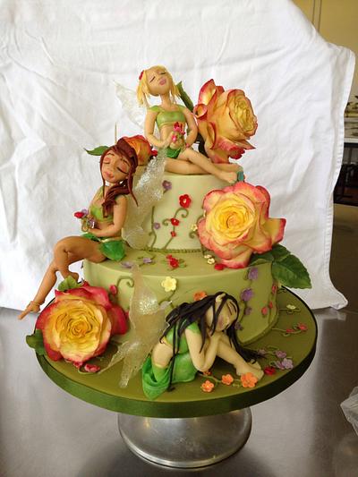 The fairy garden - Cake by Toots Sweet