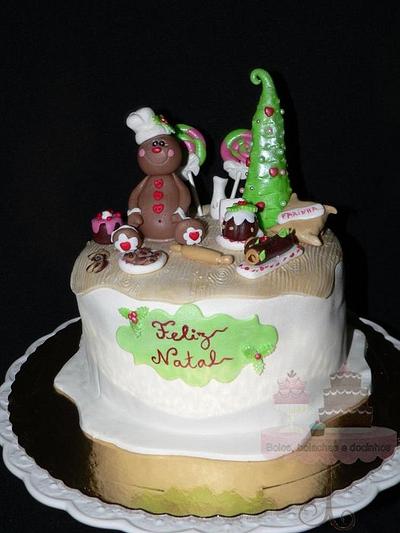 ginger man Christmas cake - Cake by BBD