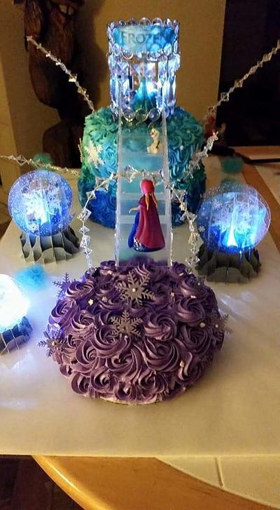 Very first FROZEN CAKE... - Cake by Cakeolicious