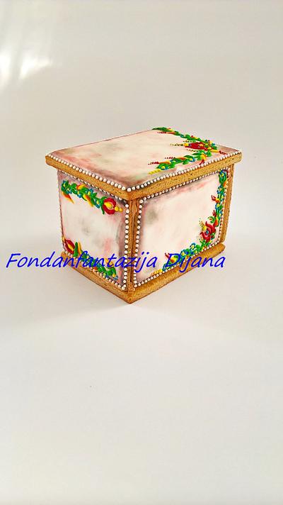 Gingerbread box  - Cake by Fondantfantasy