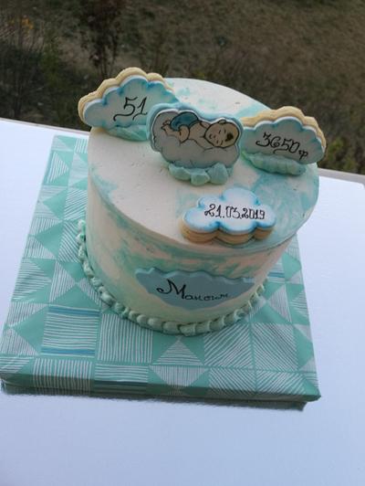 Hallo baby boy - Cake by Mira's cake