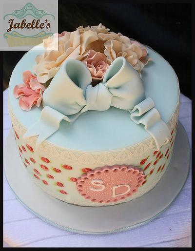 Sweet Little Anniversary Cake - Cake by Tracy Jabelles Cakes