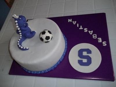 Saprissa Futbol Club - Cake by N&N Cakes (Rodette De La O)