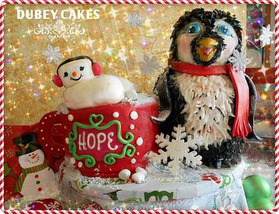 A Winter's Day  - Cake by Bethann Dubey