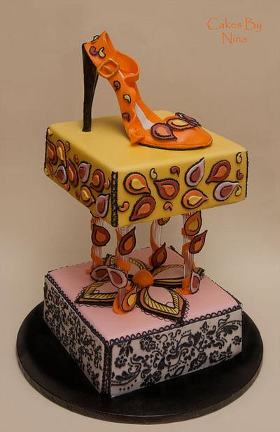 Its All About the Shoe - Cake by Cakes by Nina Camberley