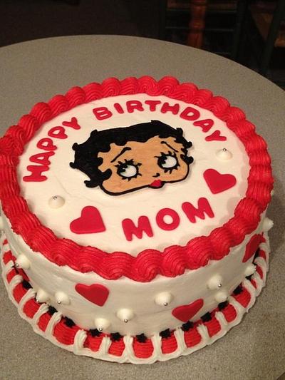 Betty Boop - Cake by Tonya