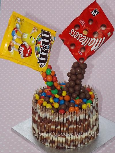 Maltesers and M&M's - Cake by Deb