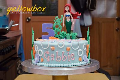 Little Mermaid Cake - Cake by Yellow Box - Cakes & Pastries