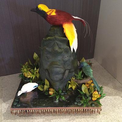 NCACS First Place Sculpture - Cake by Bryson Perkins