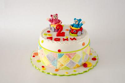 billy and bam bam cake   (Baby TV) - Cake by Rositsa Lipovanska