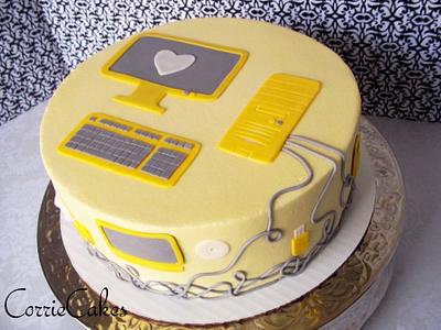 Computer Stuff - Cake by Corrie