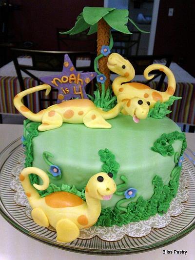 Baby Dinosaurs - Cake by Bliss Pastry