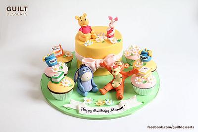 Pooh & Friends - Cake by Guilt Desserts