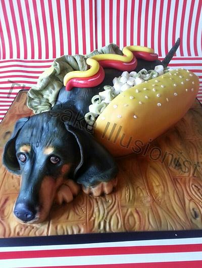 Hotdog!!  - Cake by Hannah