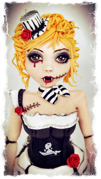 Lady Halloween - Cake by Mademoiselle fait des gâteaux