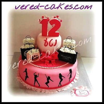 Shopping-bags cake - Cake by veredcakes