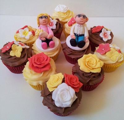 Anniversary Cupcakes - Cake by Sarah Poole