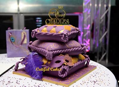 Venetian themed Wedding cake - Cake by Sylvia Elba sugARTIST