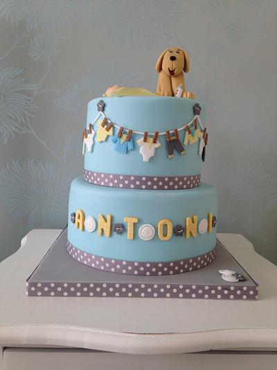 Dog & baby  - Cake by Cake Love
