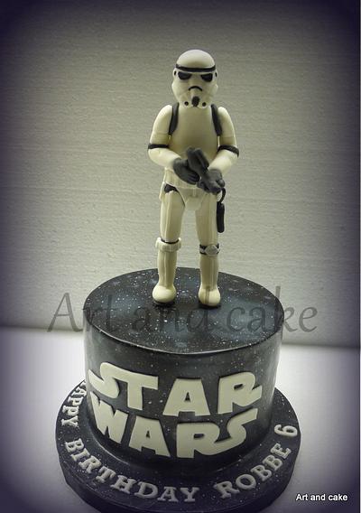 Stormtrooper cake - Cake by marja