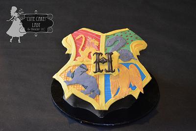 Hogwarts Crest - Cake by "Cute Cake!" Lady (Carol Seng)