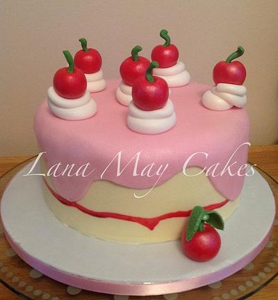 Cherry pie - Cake by Lanamaycakes