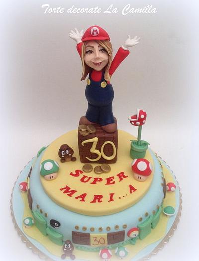 SUPER MARI.......A - Cake by  La Camilla 