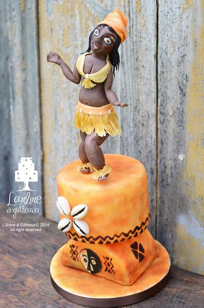 Dance Africa - Cake by L'Arbre à Gâteaux