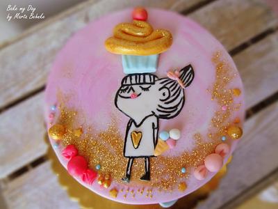 for a very sweet princess - Cake by Marta Behnke