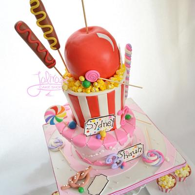 Circus themed cake - Cake by Jolirose Cake Shop