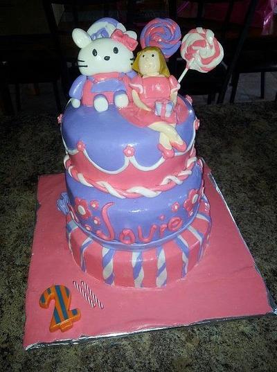 Hello Kitty Birthday Cake - Cake by Babes