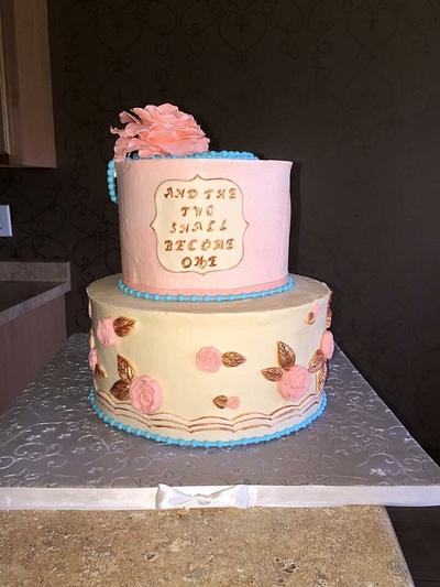 Engagement party cake - Cake by Doshia